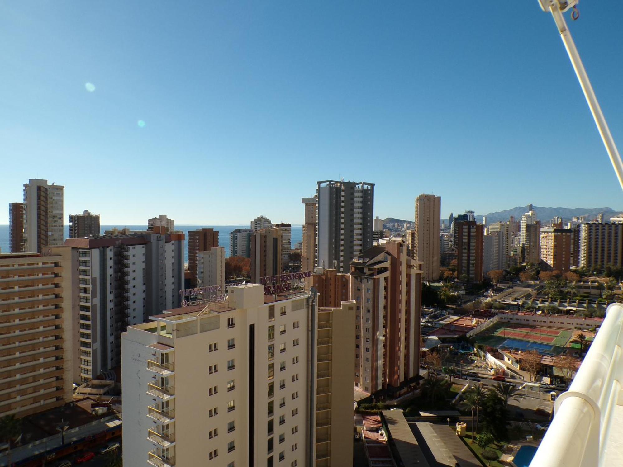 Apartamento Torre Domo Benidorm Exteriér fotografie